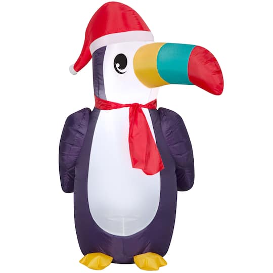 3.5ft. Airblown&#xAE; Inflatable Christmas Toucan